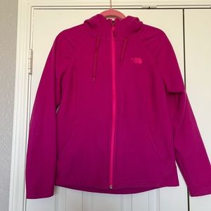North Face Pink Fleece Jacket